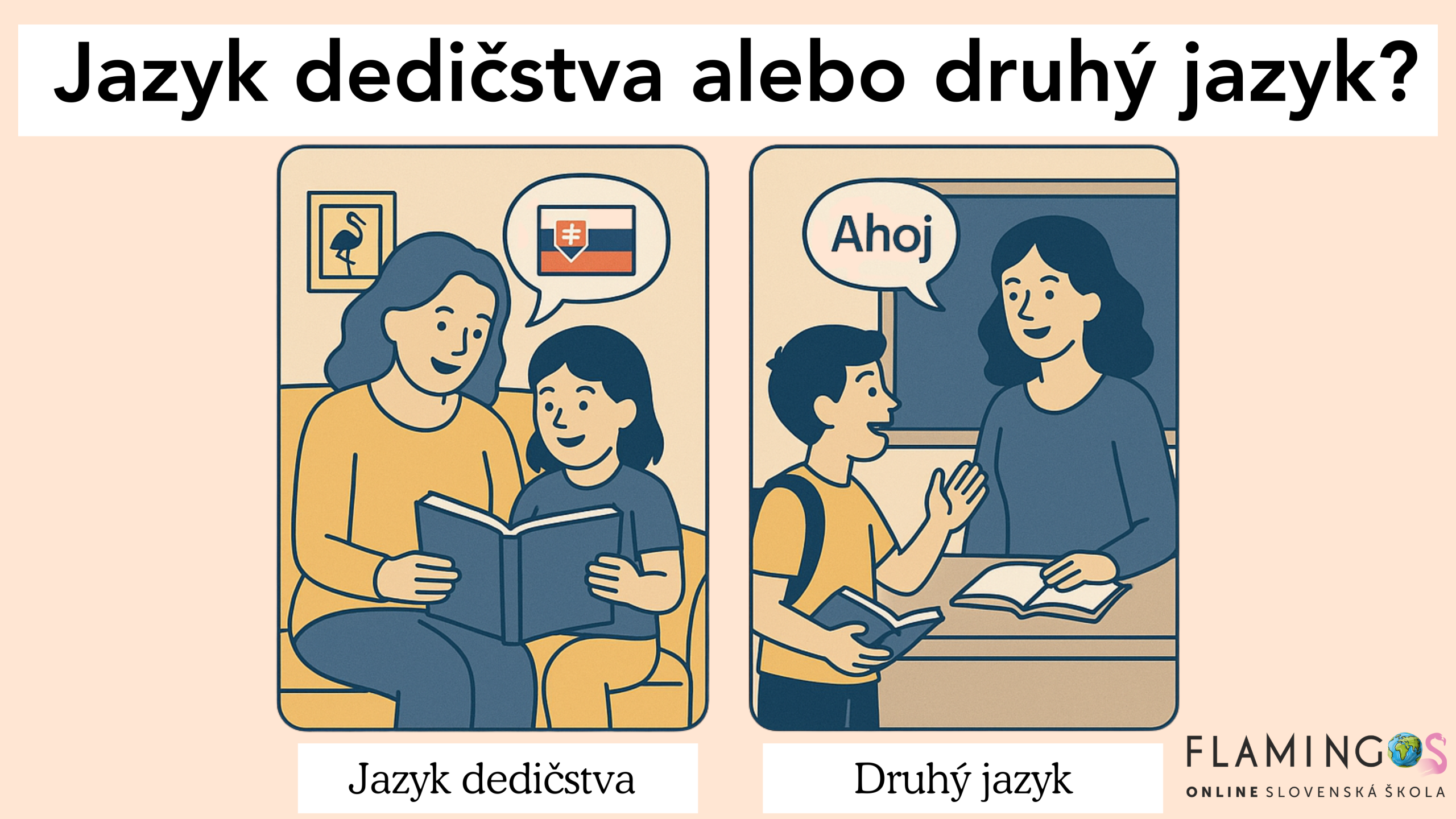 Jazyk dedičstva alebo druhý jazyk? Ako vaše dieťa skutočne študuje slovenčinu?